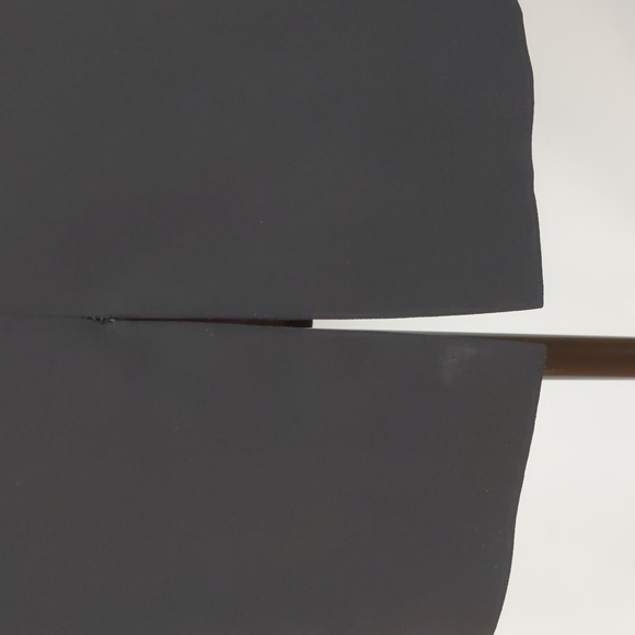 David Jones Women's Skirt Size 14 Black Pencil Lined Zip-up Back Slit Button - Picture 9 of 13